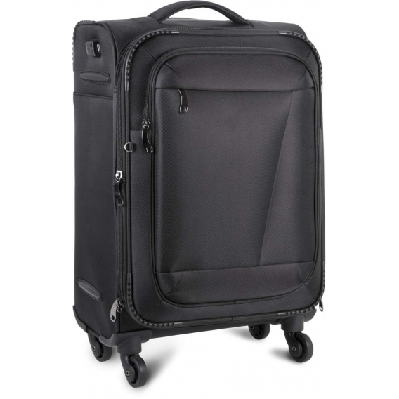 CABIN SIZE TROLLEY SUITCASE WITH POWER BANK CONNECTOR