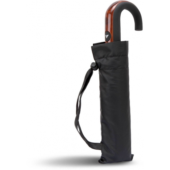 CLASSIC J HANDLE FOLDABLE UMBRELLA