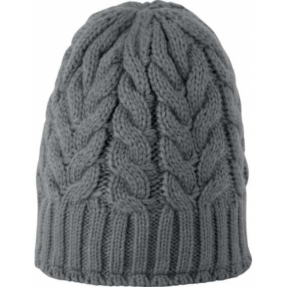 CABLE KNIT BEANIE