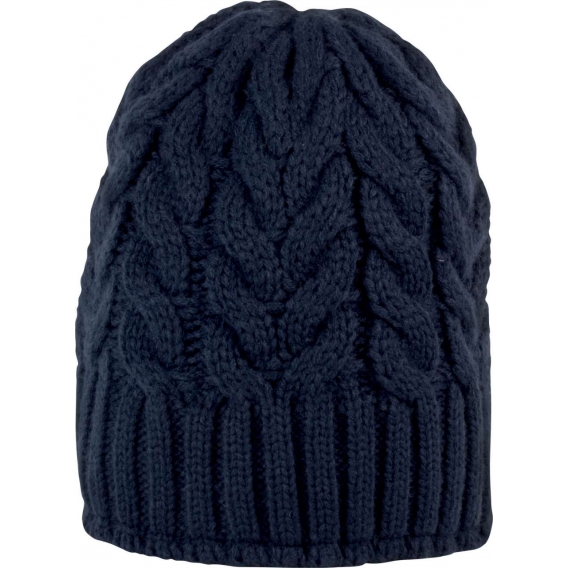 CABLE KNIT BEANIE