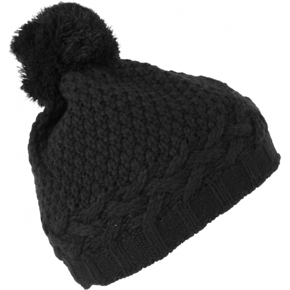 COLOURBLOCK BOBBLE BEANIE
