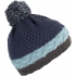 COLOURBLOCK BOBBLE BEANIE