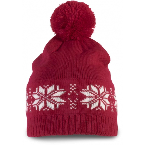 FAIR ISLE KNIT BEANIE
