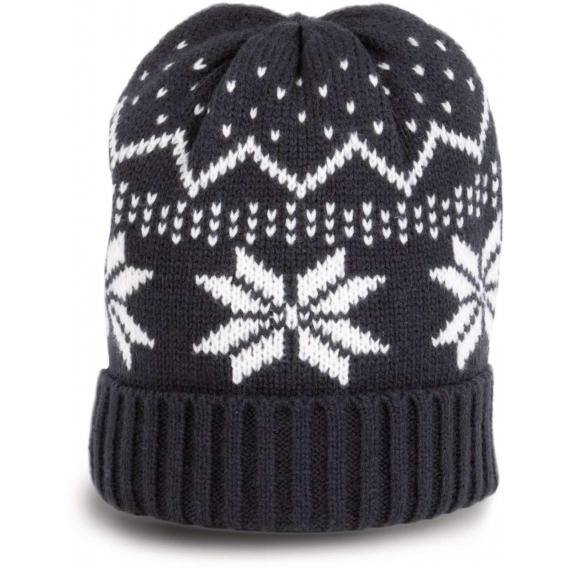BEANIE WITH CHRISTMAS DESIGN