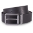 RAW EDGE LEATHER BELT - 35MM