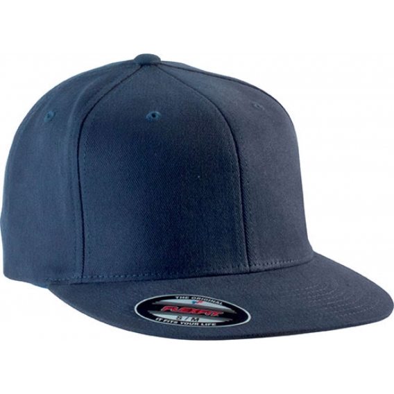 FLEXFIT® BRUSHED COTTON CAP WITH FLAT PEAK - 6 PANELS