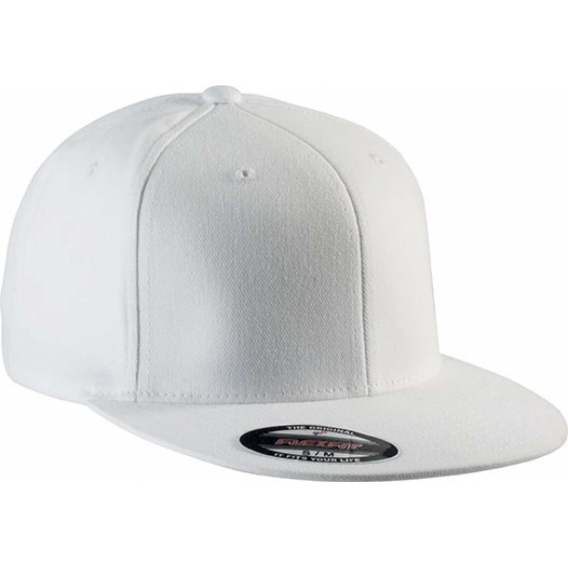 FLEXFIT® BRUSHED COTTON CAP WITH FLAT PEAK - 6 PANELS