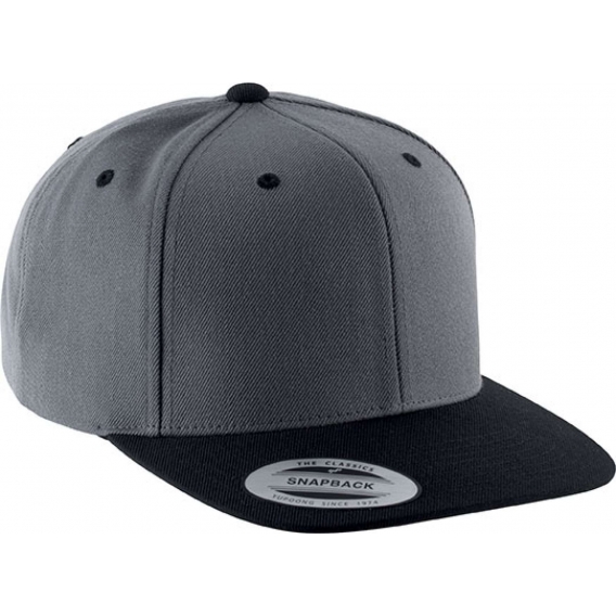 FLAT PEAK CAP - 6 PANELS