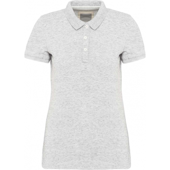 LADIES' VINTAGE SHORT SLEEVE POLO SHIRT