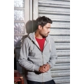 MEN’S VINTAGE ZIPPED HOODED SWEATSHIRT