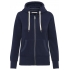 LADIES' VINTAGE ZIPPED HOODED SWEATSHIRT
