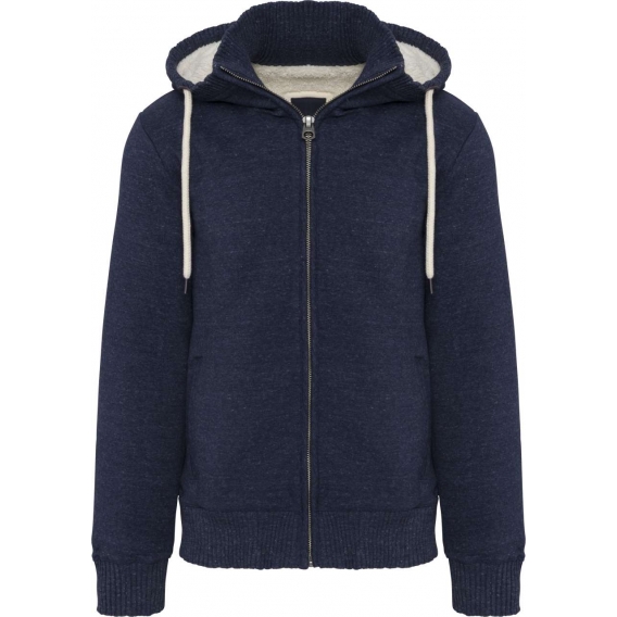 VINTAGE SHERPA-LINED FLEECE JACKET