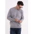 MEN’S CREW NECK FINE GAUGE COTTON PULLOVER