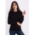 LADIES’ CREW NECK FINE GAUGE COTTON PULLOVER