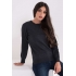 LADIES’ CREW NECK FINE GAUGE COTTON PULLOVER