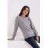 LADIES’ CREW NECK FINE GAUGE COTTON PULLOVER