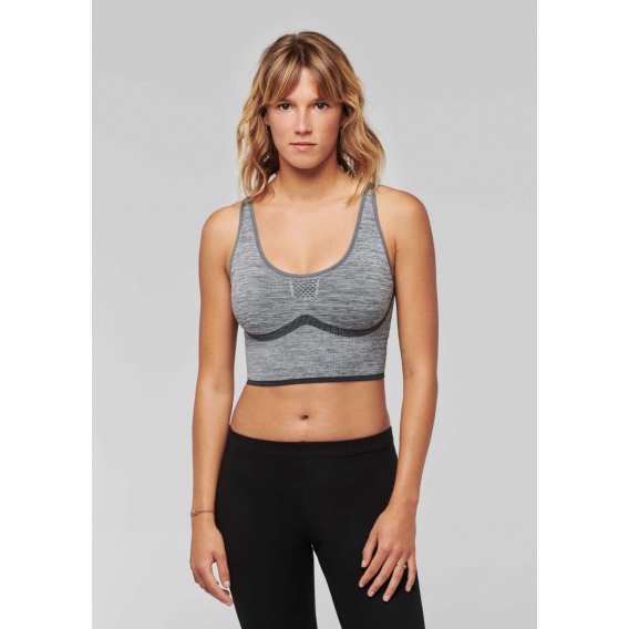 LADIES' SEAMLESS ADJUSTABLE SPORTS BRA