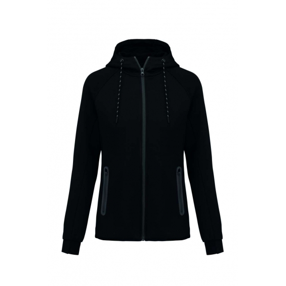 LADIES’ HOODED SWEATSHIRT