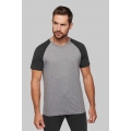 ADULT TRIBLEND TWO-TONE SPORTS SHORT-SLEEVED T-SHIRT