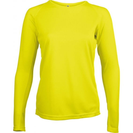 LADIES' LONG-SLEEVED SPORTS T-SHIRT