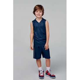 KIDS' BASKETBALL JERSEY