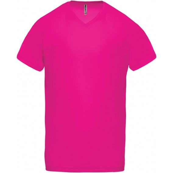 MEN’S V-NECK SHORT SLEEVE SPORTS T-SHIRT