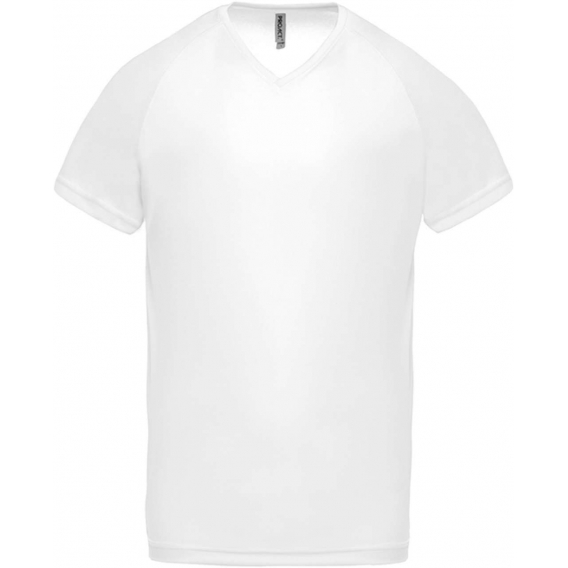 MEN’S V-NECK SHORT SLEEVE SPORTS T-SHIRT