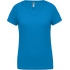 LADIES’ V-NECK SHORT SLEEVE SPORTS T-SHIRT