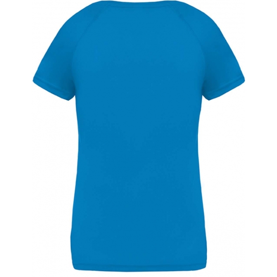 LADIES’ V-NECK SHORT SLEEVE SPORTS T-SHIRT