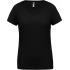 LADIES’ V-NECK SHORT SLEEVE SPORTS T-SHIRT