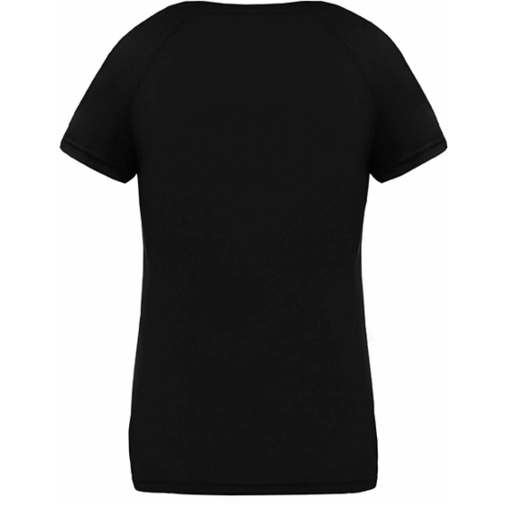 LADIES’ V-NECK SHORT SLEEVE SPORTS T-SHIRT