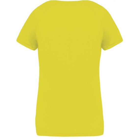 LADIES’ V-NECK SHORT SLEEVE SPORTS T-SHIRT