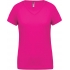 LADIES’ V-NECK SHORT SLEEVE SPORTS T-SHIRT