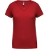 LADIES’ V-NECK SHORT SLEEVE SPORTS T-SHIRT