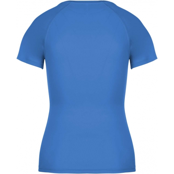 LADIES’ V-NECK SHORT SLEEVE SPORTS T-SHIRT