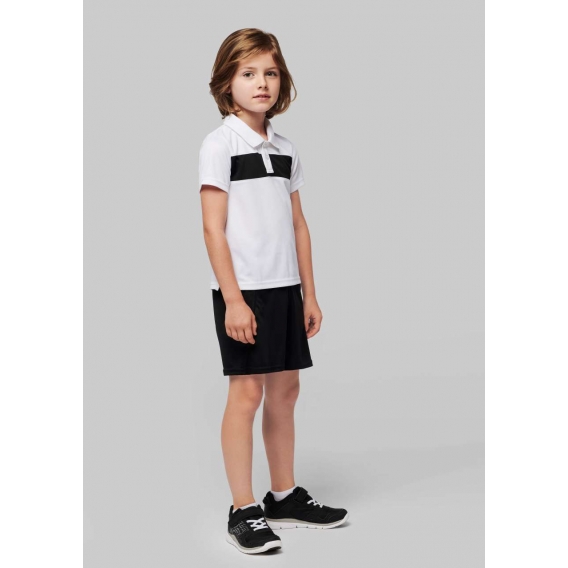 KIDS' SHORT SLEEVE POLO SHIRT