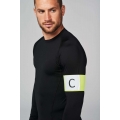 ELASTIC ARMBAND WITH LABEL HOLDER
