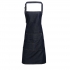 JEANS STITCH DENIM BIB APRON