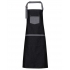 'DOMAIN' CONTRAST DENIM BIB APRON