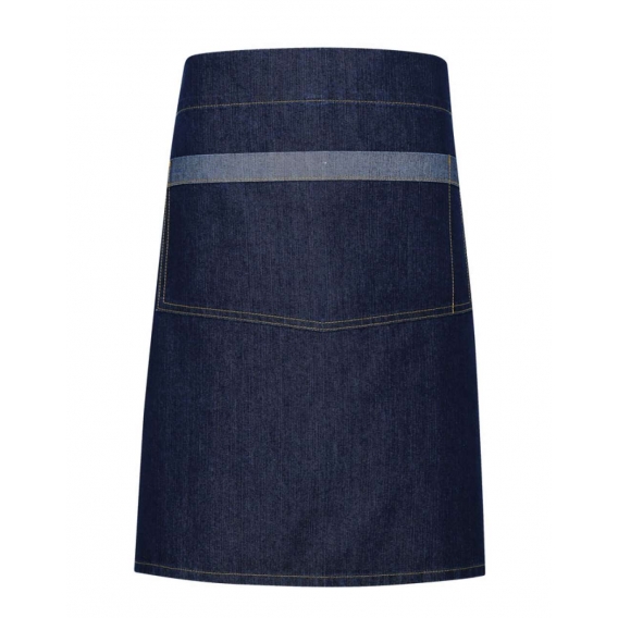 'DOMAIN' CONTRAST DENIM WAIST APRON