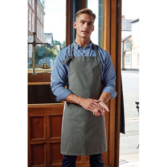 'CALIBRE' HEAVY COTTON CANVAS BIB APRON