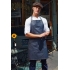 'DISTRICT' WAXED LOOK DENIM BIB APRON