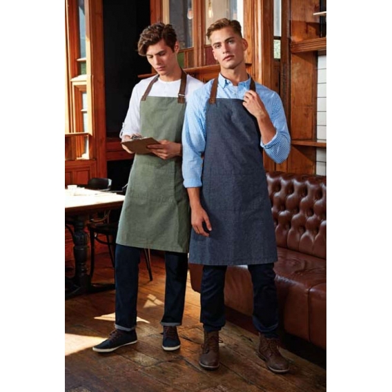 ‘ANNEX’ OXFORD BIB APRON