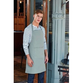 ‘COLOURS’ BIB APRON WITH POCKET