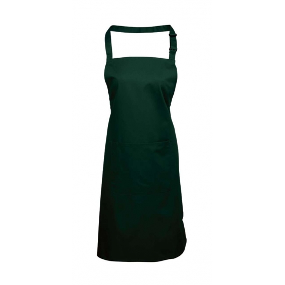 ‘COLOURS’ BIB APRON WITH POCKET