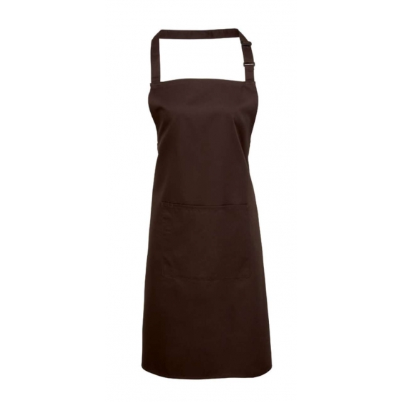‘COLOURS’ BIB APRON WITH POCKET