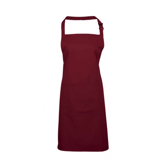 ‘COLOURS’ BIB APRON WITH POCKET