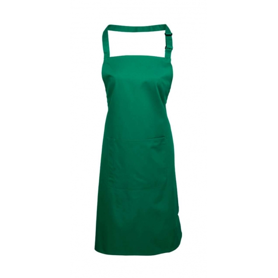 ‘COLOURS’ BIB APRON WITH POCKET