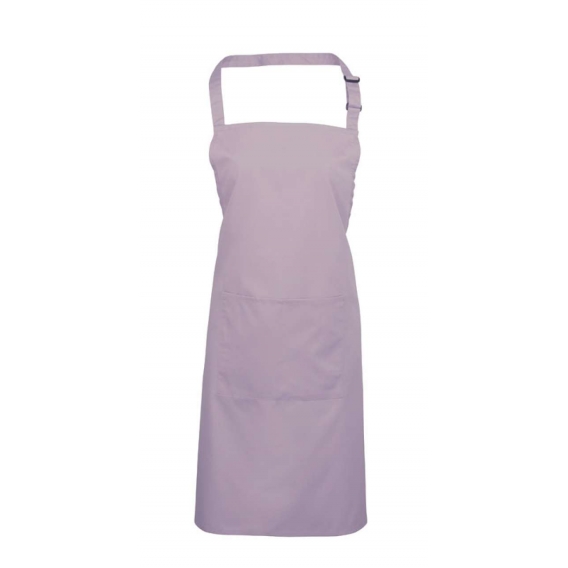 ‘COLOURS’ BIB APRON WITH POCKET