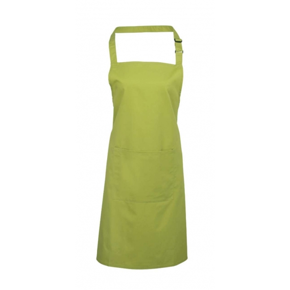 ‘COLOURS’ BIB APRON WITH POCKET
